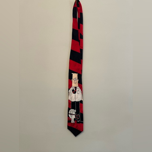 Vintage Dilbert Comic Tie - Picture 3 of 3